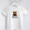 embroidered teddy bear tshirt