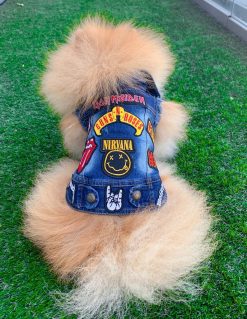 Denim Rock Dog Jacket