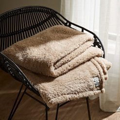 taupe throw
