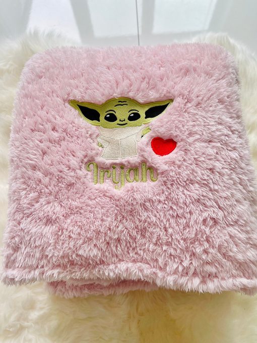 baby yoda blanket