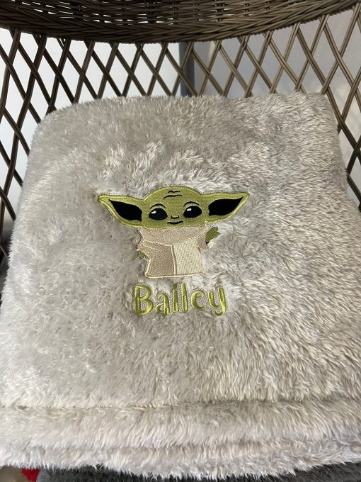 baby yoda blanket