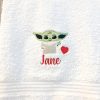 Baby Yoda Towel