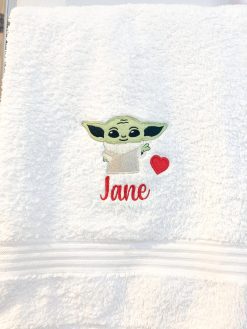 Baby Yoda Towel