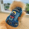 Denim HipHop Dog Jacket