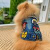 Denim HipHop Dog Jacket