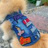 Denim Pop Dog Jacket
