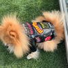 leather rock dog jacket