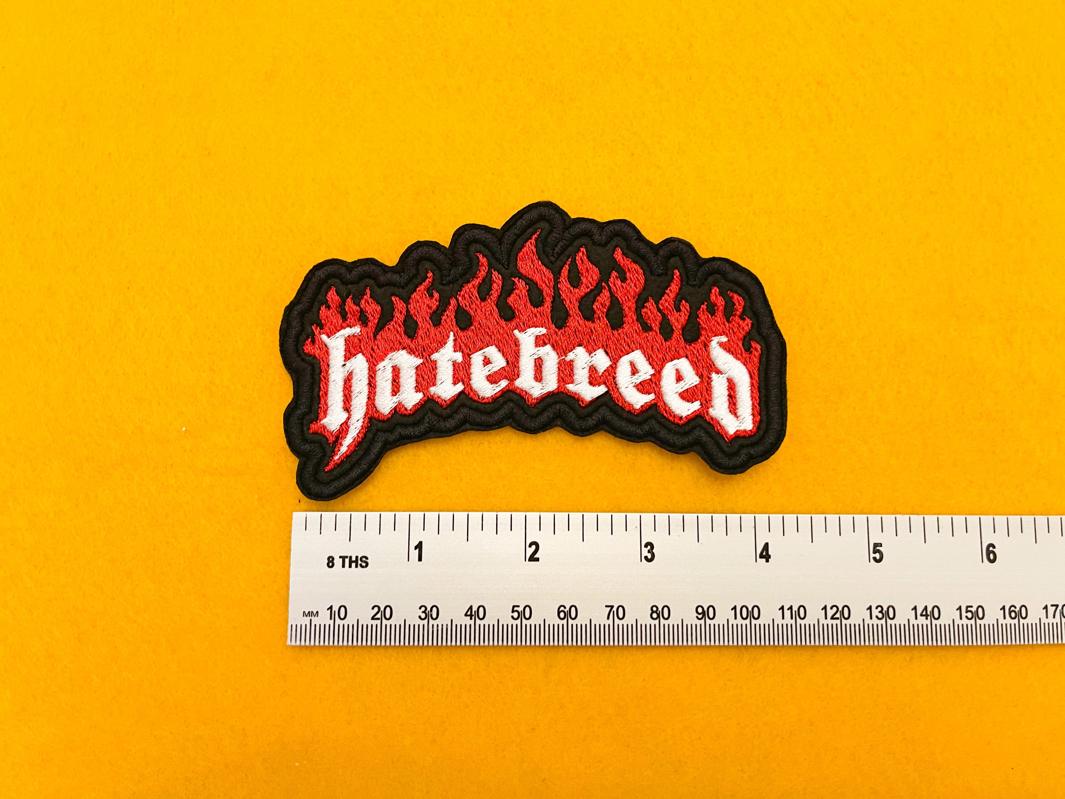 Embroidered Hatebreed Patch