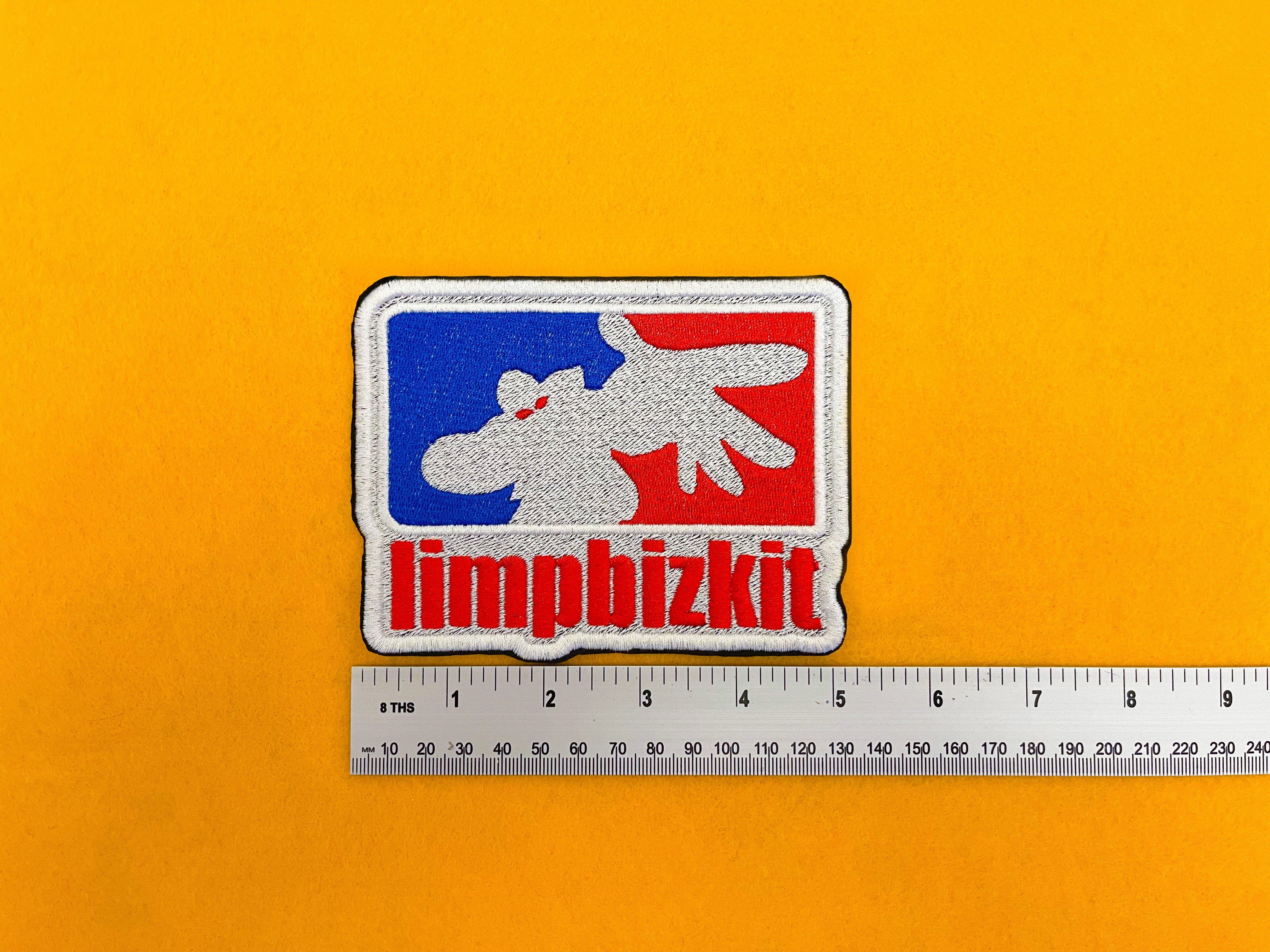 Embroidered Limp Bizkit Patch