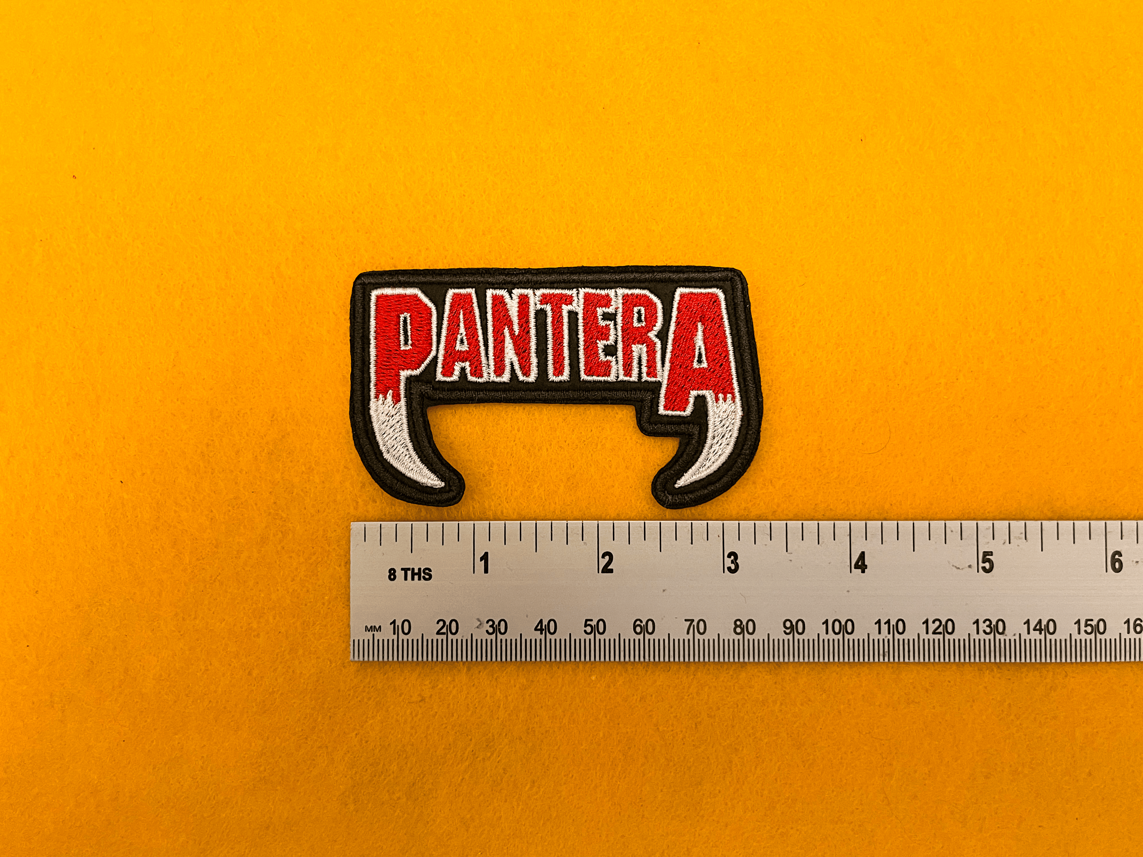 Embroidered Pantera Patch