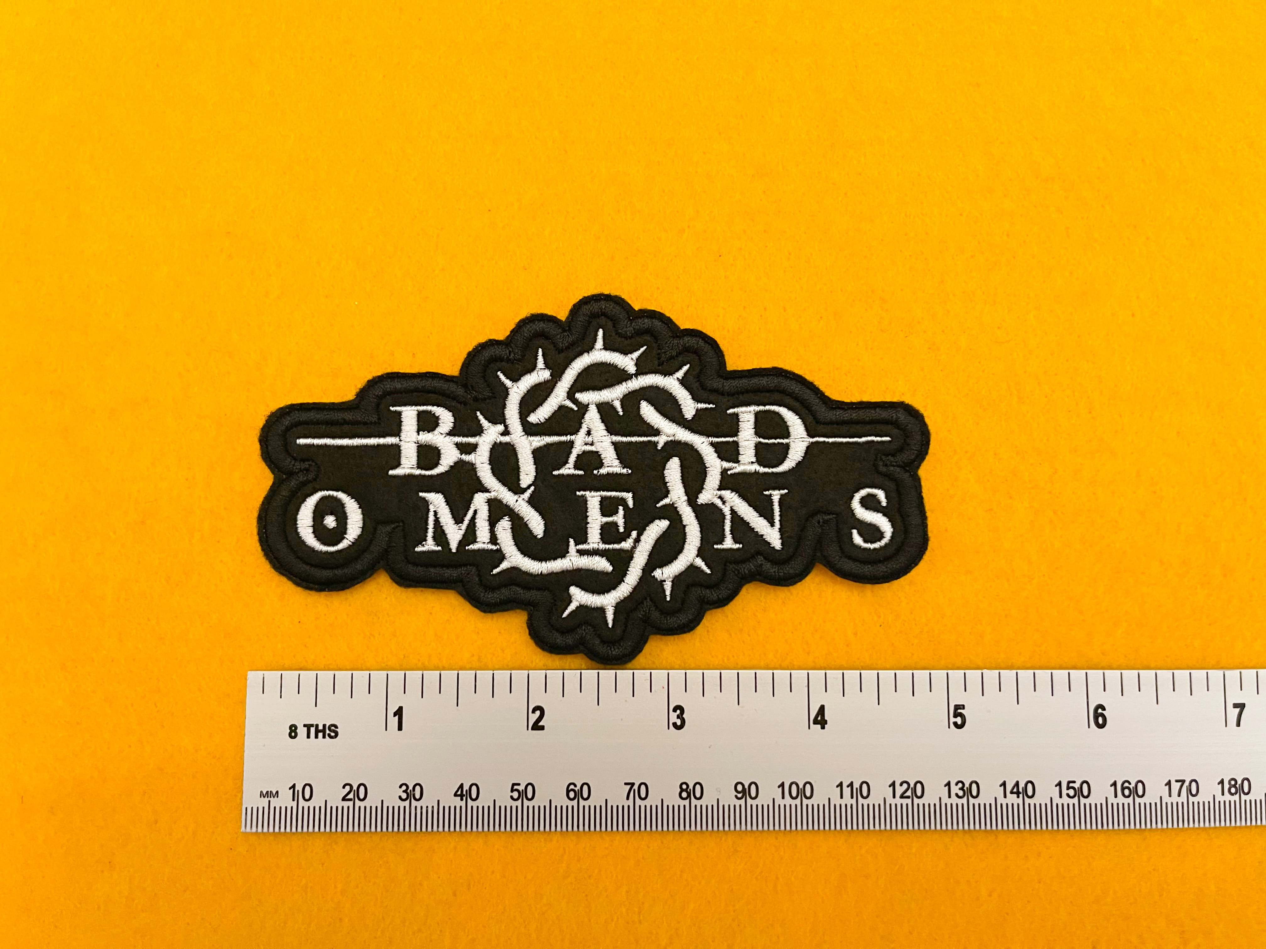 Embroidered Bad Omens Patch