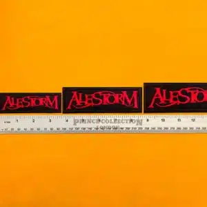 Alestorm patch on denim battle jacketPatch