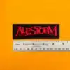 Small medium and large Alestorm patch size comparison