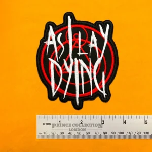 Small medium and large As I Lay Dying patch size comparison