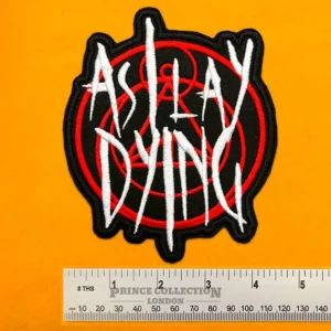 As I Lay Dying metalcore patch dimensions