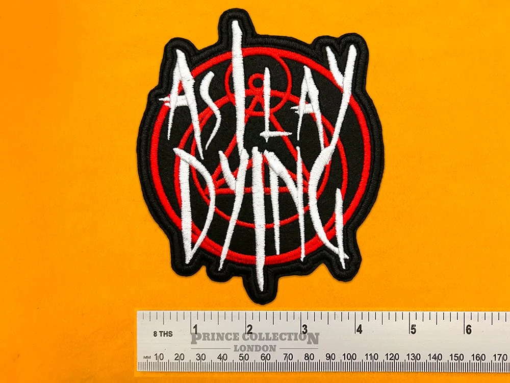 As I Lay Dying metalcore patch dimensions