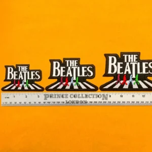 The Beatles Logo Patch 2 – Premium Embroidered Iron On or Sew On - Image 3
