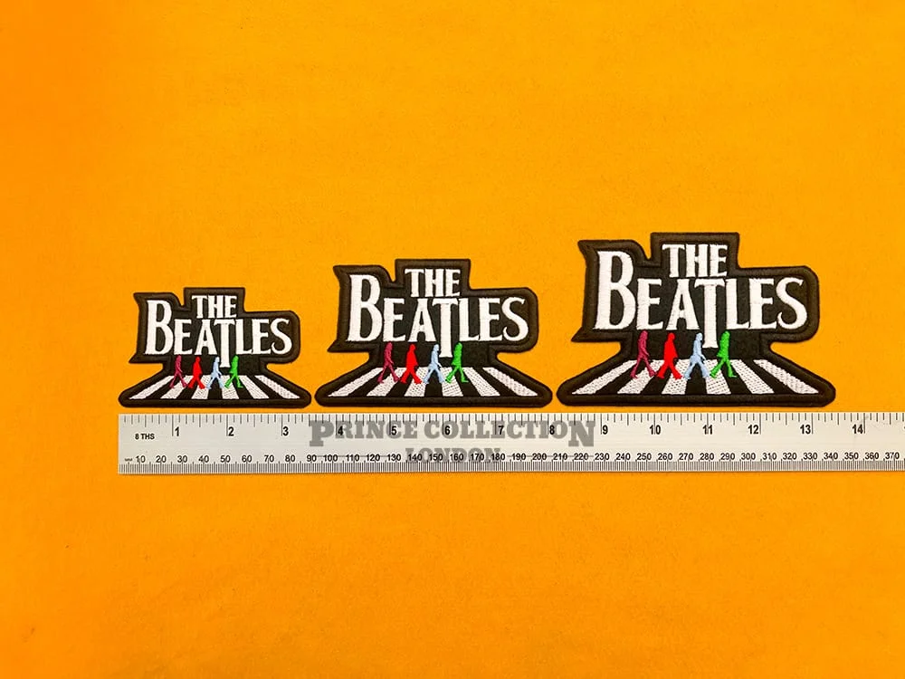 The Beatles Logo Patch 2 – Premium Embroidered Iron On or Sew On - Image 3