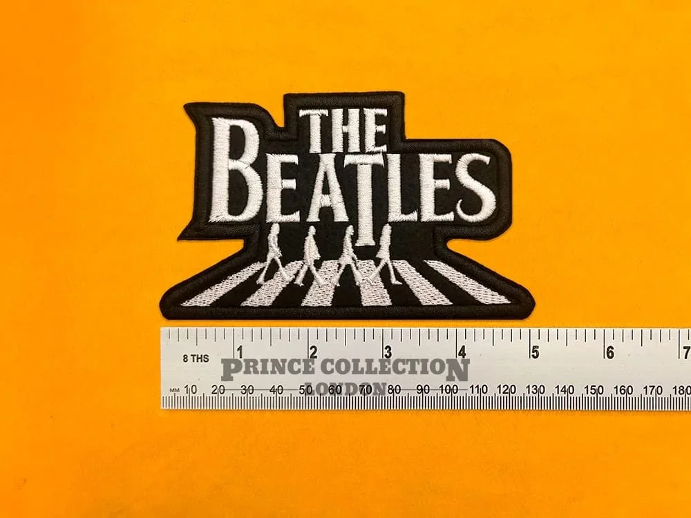 The Beatles Logo Patch 3 size and dimensions