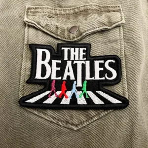 Alternative view of The Beatles Logo Patch 2 – Premium Embroidered Iron On or Sew On