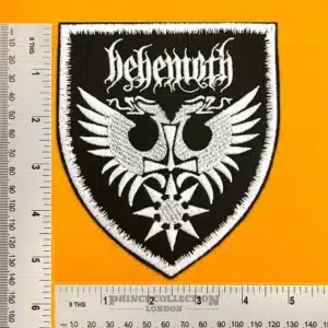 Behemoth metal band patch dimensions