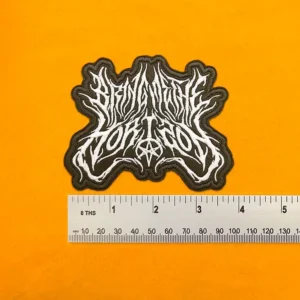 Small medium and large Bring Me The Horizon patch size comparison