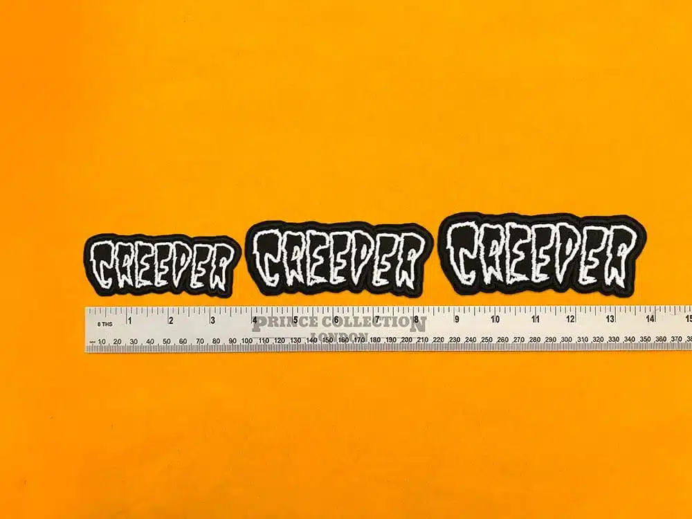 Creeper patch on denim jacket