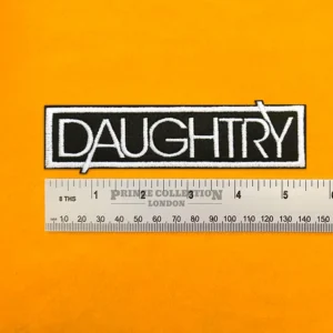 Daughtry patch dimensions and logo design