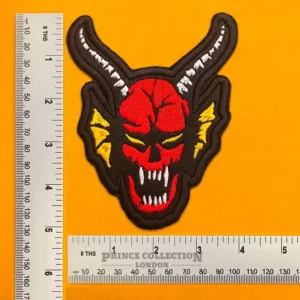 Stranger Things D&D Club Demon Head Patch – Premium Embroidered Iron On or Sew On - Image 4