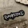 Embroidered band patch border and stitching detail