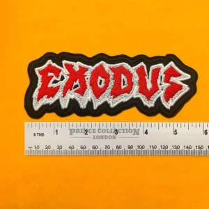 Exodus thrash metal patch dimensions
