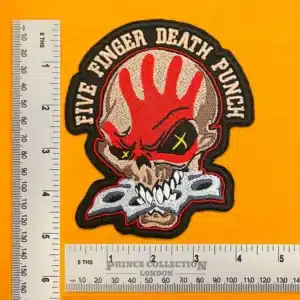 Small medium and large embroidered patch size comparison
