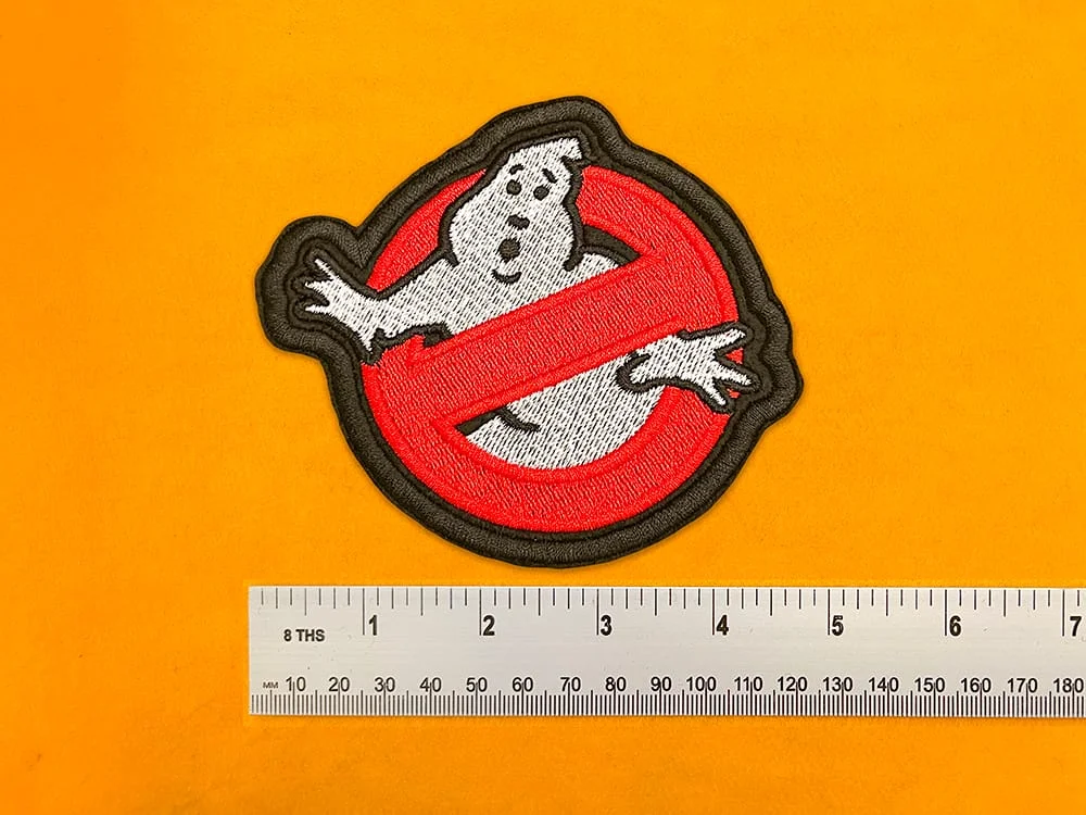 Ghostbusters movie patch dimensions