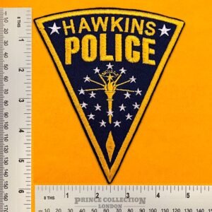 Stranger Things Hawkins Police patch dimensions
