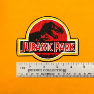 Small medium and large Jurassic Park patch size comparison