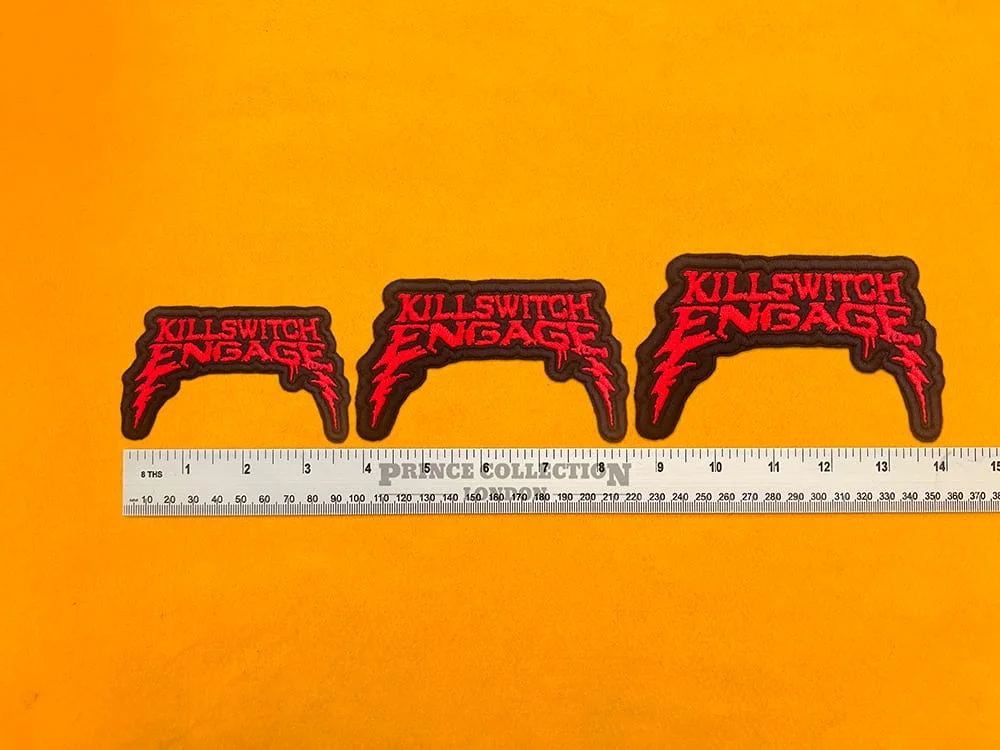Killswitch Engage patch on denim battle jacket