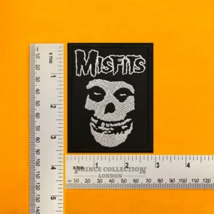 Misfits punk design beside measurement ruler