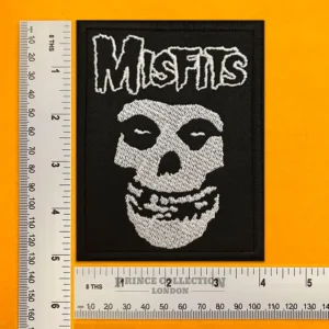 Misfits horror punk patch dimensions