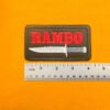 Small medium and large Rambo patch size comparison