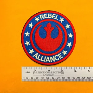 Small medium and large Rebel Alliance patch size comparison