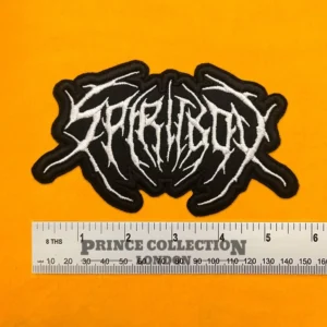 Spiritbox metalcore band patch dimensions