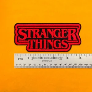 Stranger Things TV patch dimensions
