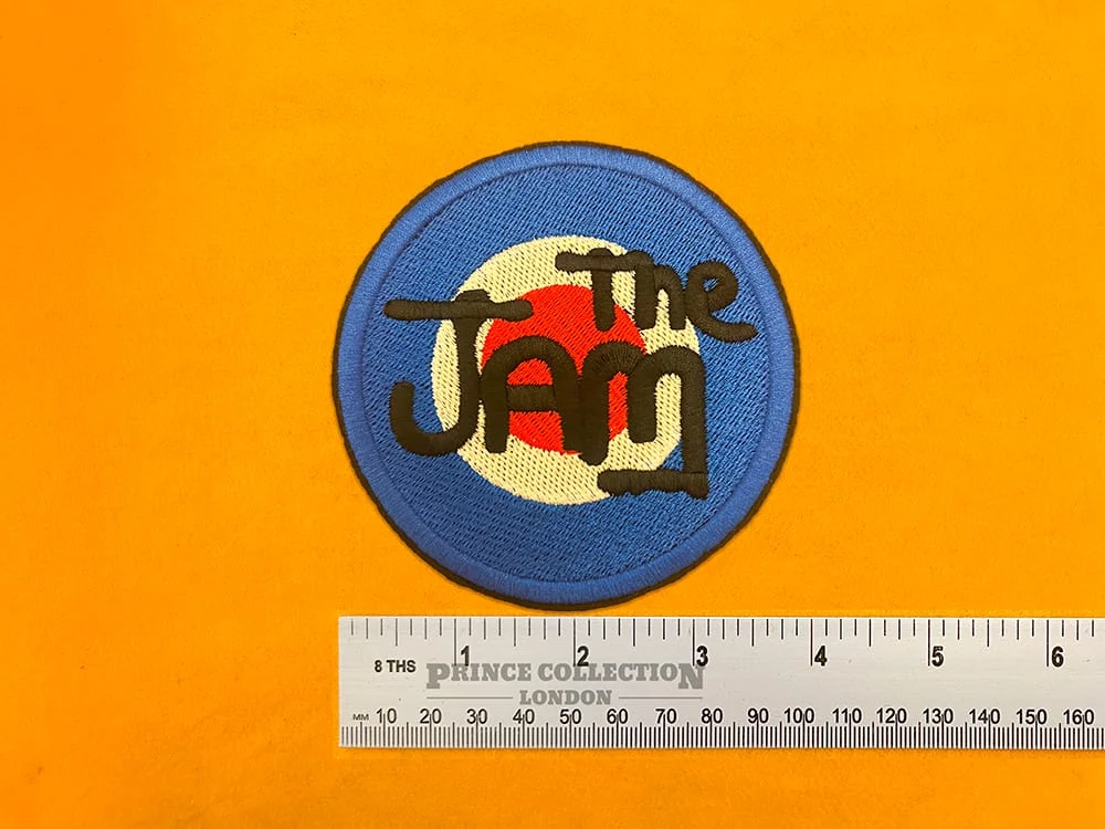 Small medium and large The Jam patch size comparison