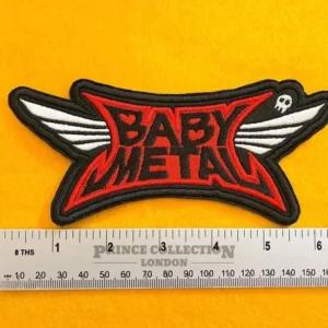 BABYMETAL embroidered band patch on denim battle jacket