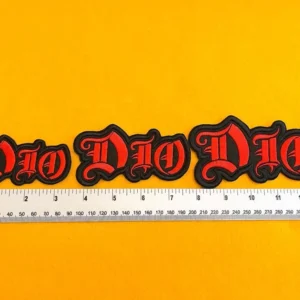 Small medium and large Dio patch size comparison