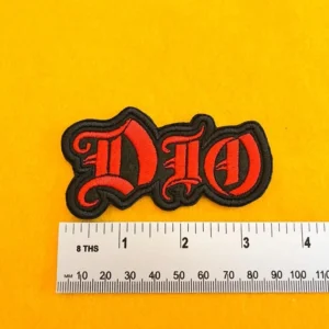 Dio embroidered design dimensions