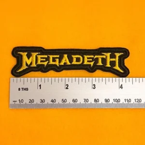 Small medium and large Megadeth patch size comparison