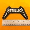 Small medium and large Metallica patch size comparison