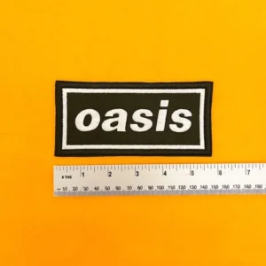 White Oasis design beside measurement ruler
