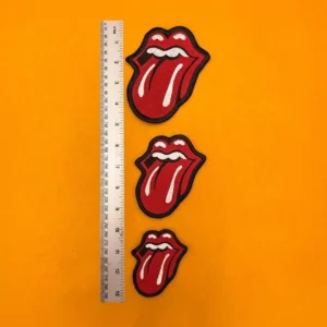 Rolling Stones Patch – Premium Embroidered Iron On or Sew On - Image 3